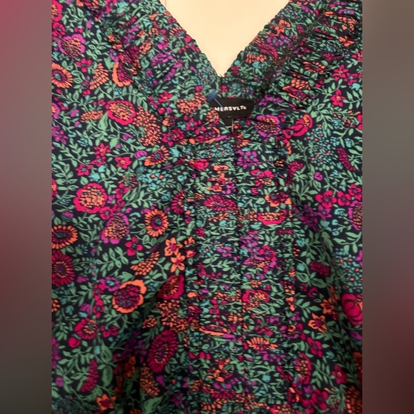 Summersalt The Silky Luxe Ruffled
Romper Cover-Up size large - Picture 4 of 5